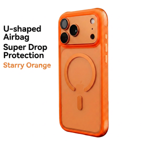 Étui de téléphone magnétique antichoc <span class=keywords><strong>en</strong></span> forme de <span class=keywords><strong>U</strong></span> avec logo personnalisé OEM d'usine et bouton IA pour iPhone 17 18 Pro Max - Product Image 5