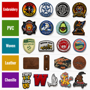Patch con Logo del Designer, Ricamo da Cucire o Applicare con Ferro da Stiro, Adesivi Ricamati Personalizzati per Abbigliamento di Marca - Product Image 3