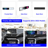 MOOKAKA-Radio Multimedia con GPS para Coche, Reproductor Multimedia Estéreo Inalámbrico con Android 14, 12,3, 4008, 2016, 2022