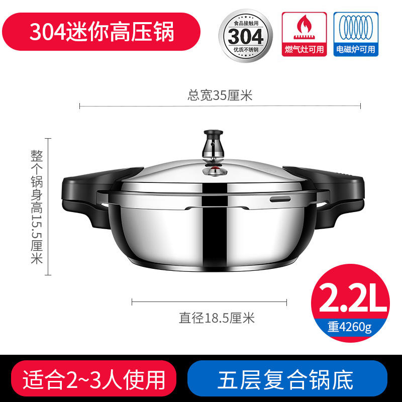 Pot chaud de cuiseur de 22cmpressure