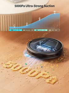 Bản đồ thông minh Robot Máy hút bụi siêu hút tự động sạc không có đi khu vực thiết lập Thảm tăng lau quét ứng dụng kiểm soát - Product Image 3