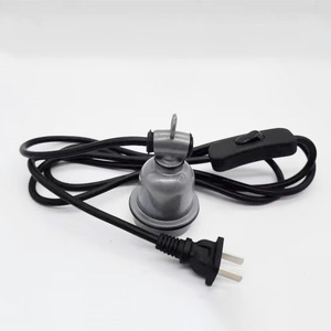 E27 vít ổ cắm kích thước ba chiều không thấm nước đèn ổ cắm hộ gia đình lợn cách điện đèn với chịu nhiệt gốm đèn ổ cắm - Product Image 4