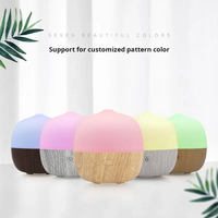Humidificateur d'aromathérapie à brume froide électrique à la maison 7 couleurs Led veilleuse diffuseur d'arôme d'huile essentielle à ultrasons