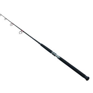 7'6 "Big <span class=keywords><strong>Cat</strong></span> Series HAUTE RÉSISTANCE Noir Lourd Pointe Lumineuse EVA Poignée Spinning Rod <span class=keywords><strong>Canne</strong></span> À Pêche Catfish Rod - Product Image 1