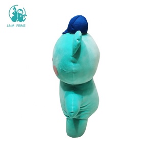 Peluche publicitaire personnalisée en forme d'animal de dessin animé, fabriquée en usine - Designs personnalisés par le client pour référence, non destinés à la vente - Product Image 4