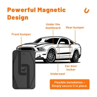 Rastreadores GPS Inalámbricos para Vehículos YG-T84 2025 con Larga Duración de Batería, OEM/ODM, 2G+4G