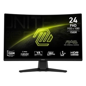 Moniteur 23,6" ( LED 1920x1080 FULL HD 180Hz ) MAG 242C Curvo Noir 9S6 3BC31T 001 - Product Image 1