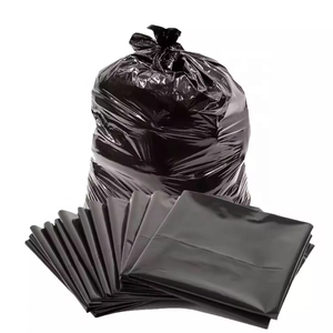 Custom Order LDPE/HDPE Gravure Printing Side Gusset Bag Compostable <b>Garbage</b> Bag With Flat Sealing & Handle - Product Image 4