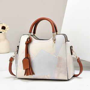Color Blocked Women's Bucket <b>Bag</b> Large Capacity Shoulder <b>Crossbody</b> <b>Bag</b> Everyday Use <b>Summer</b> 2024 - Product Image 4