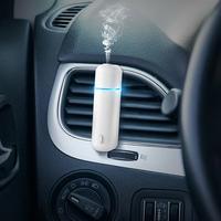 Diffuseur d'arômes pour voiture mini portable alimenté par USB avec fonction de minuterie, diffuseur d'huiles essentielles en plastique, garantie 1 an