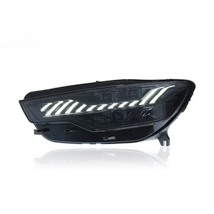 Faro a LED completo Matrix 12V 8000K per <span class=keywords><strong>Audi</strong></span> <span class=keywords><strong>A6</strong></span> C7 S6 RS6 2012-2015, aggiornamento stile RS6 <span class=keywords><strong>2021</strong></span>, D2R 50W 6000lm con indicatore di direzione, Plug & Play - Product Image 4