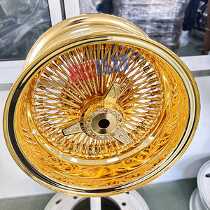 ล้อซี่ลวดทองคำ 24K ขนาด 13/14 นิ้ว 5x120.65 - Product Image 2