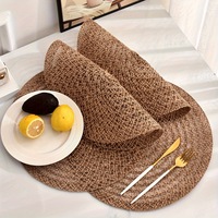 Tapis de table de style nordique, écologique, durable, anti-calcaire, antidérapant, isolant thermique, pour la maison et la cuisine, résistant