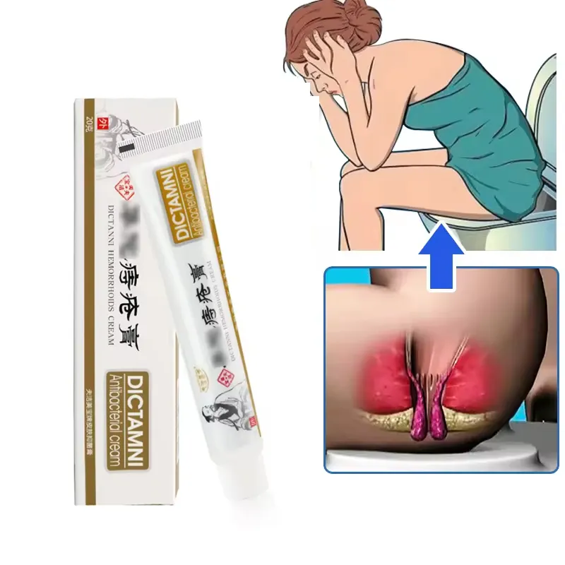 Factory directly tube packaged 30g mixed plant herbal materials internal and external Hemorrhoid ointment cream