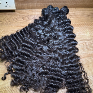 Mechones de Cabello Humano Virgen Vietnamita Crudo, Mechones de Cabello Remy Virgen de Alta Calidad, Cabello Humano Virgen Brasileño con Ondas Profundas Grado 10A - Product Image 2