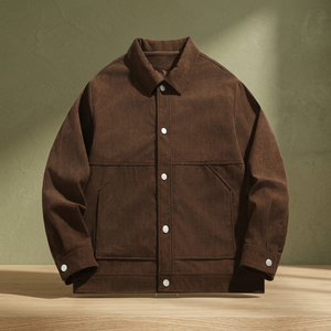Abrigo de Invierno para Hombre, Talla Grande, 100% Lana, Impermeable, Reversible, Acolchado, con Capucha, Cuello de Diseño Suave, Ecológico - Product Image 3