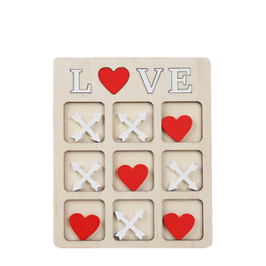 New Product Wooden Tic-Tac-Toe for Hearts Montessori Multi Function Children Educational Learning Toys for Kids Toddler Boys CE - Product Image 4