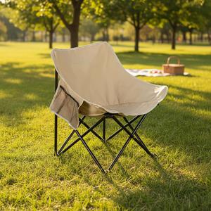 Chaise pliante de camping d'extérieur en tissu Oxford de haute qualité, vente en gros à prix abordable - Product Image 1