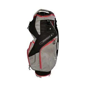 Hochwertige Disc Golf Tasche Custom Polyester Golf Tasche Stand Attachment Travel Golf Tasche für Männer