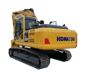 Excavadora de cadenas Komatsu PC220LC-8M0 usada original, excavadora hidráulica de 22 toneladas para construcción de tamaño mediano - Product Image 1