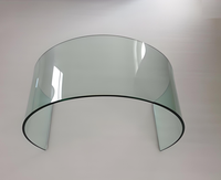 Muro Cortina de Vidrio Laminado Templado Plano Moderno Personalizado para Supermercado, Cocina, Baño, Dormitorio, Taller, Almacén
