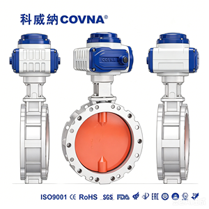 วาล์วน้ำไฟฟ้า Covna B2Bclearance Sale รุ่นทนทาน วาล์วแบบปีกผีเสื้อ พร้อมตัวกระตุ้นไฟฟ้าแบบหมุน - Product Image 5