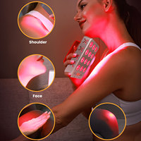 Appareil de Thérapie par Lumière LED IDEATHERAPY Amélioré avec Double Puce, Panneau de Thérapie par Lumière Infrarouge LED pour le Visage, Panneau de Thérapie par Lumière Rouge