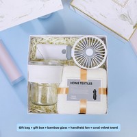 Boîte cadeau en papier minimaliste moderne, ensemble cadeau créatif - Souvenirs pratiques, petits cadeaux, anniversaires d'entreprise, grandes ouvertures