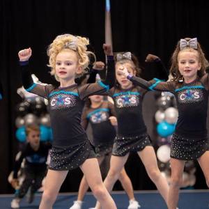Icheerobics Custom Marineblauwe Middelbare School Cheer Uniform Sprite <span class=keywords><strong>Cheerleading</strong></span> Uniform Sets - Product Image 4