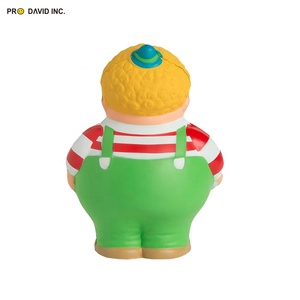 Squishies Toys Clown Bert Shaped Anti-Stress Ball Release Pressure <b>Foam</b> PU Anxiety Relief for 5-7 Years Old - Product Image 4