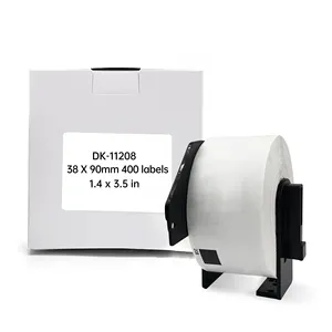 Wholesale brother Compatible Large Address Labels Roll Dk-11208 38X90mmx400 Labels unit pack