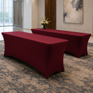 High Stretch Modern Eco-Friendly Cocktail 30 Inch Spandex <b>Table</b> <b>Cover</b> Fitted <b>Table</b> Cloth for Hotel Bar Reception - Product Image 1