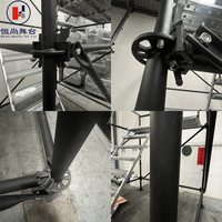 Andamios Modulares Portátiles de Aleación de Aluminio y Sistema de Escenario de Armadura de Instalación Rápida para Conciertos