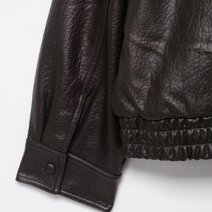 ZATRHMBM Autunno/Inverno 2025 Nuova Giacca <span class=keywords><strong>in</strong></span> Ecopelle alla Moda <span class=keywords><strong>con</strong></span> Grande Collo <span class=keywords><strong>in</strong></span> <span class=keywords><strong>Pelliccia</strong></span>, <span class=keywords><strong>Cappotto</strong></span> Casual Retrò e Caldo per <span class=keywords><strong>Donna</strong></span> - Product Image 6