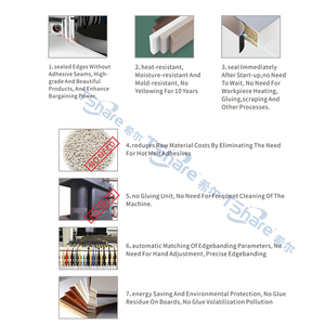 Máquina de Enchapado de Cantos Láser, Unidad de Sellado de Cantos sin Costuras, Sin Pegamento, Carburo, Alta Productividad, para Paneles de Muebles - Product Image 6