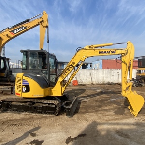 Mini-pelle sur chenilles Komatsu PC55MR de 5 tonnes d'occasion d'origine Offre Spéciale Komatsu PC35mr 40mr 50mr en stock - Product Image 4