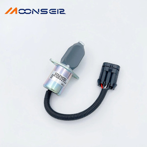 โซลินอยด์วาล์ว 6681513 12V 24V สำหรับเครื่องยนต์คัมมินส์ รถตักล้อยาง ระบบตัดการทำงาน - Product Image 2