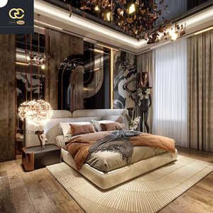 Mobili per Camera da <span class=keywords><strong>Letto</strong></span> di Lusso Italiani Best-Seller - <span class=keywords><strong>Letto</strong></span> Imbottito in Pelle - Design Villa - <span class=keywords><strong>Testiera</strong></span> Extra-Large - <span class=keywords><strong>Letto</strong></span> Matrimoniale - Product Image 2