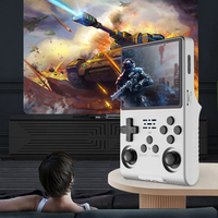 Console de jeu vidéo portable rétro R40S Pro, système Linux, écran IPS de 3,5 pouces, lecteur vidéo de poche portable