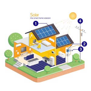 Batería LiFePO4 de 5kWh, 8000 Ciclos, Batería Recargable de Ciclo Profundo con BMS Inteligente, Almacenamiento Solar Expandible <span class=keywords><strong>para</strong></span> el Hogar - Product Image 4