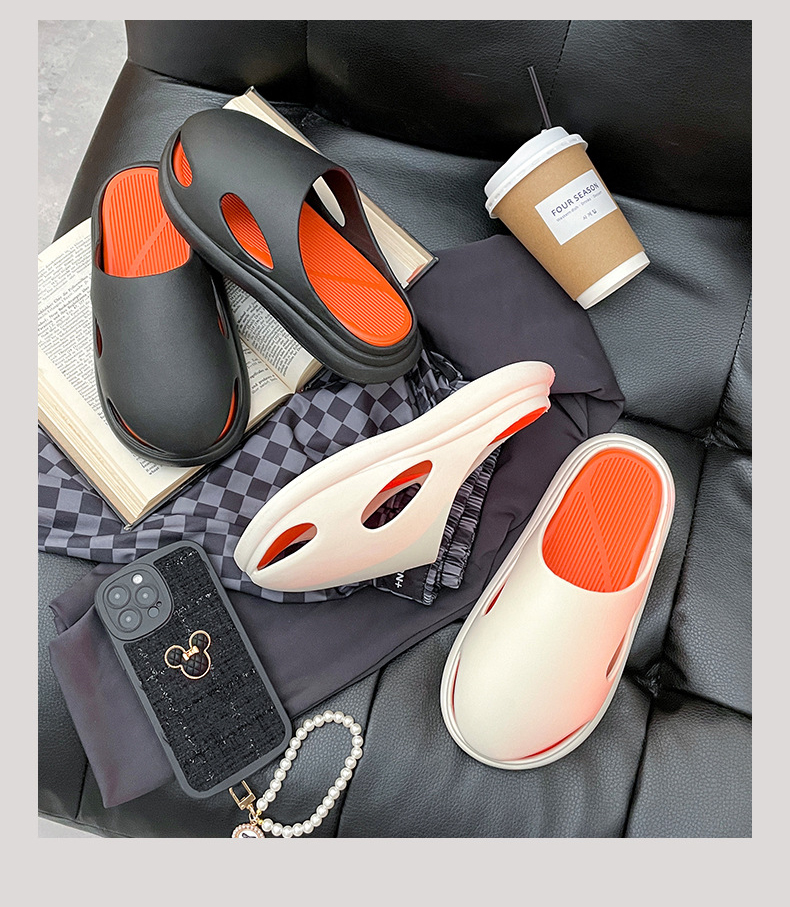 2023 Summer Couple Sandals Slippers Indoor Outdoor EVA Slippers for Women and Men