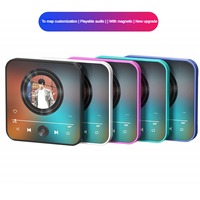 Aimant de Réfrigérateur Personnalisable DIY Musique Coran vierge pour Sublimation, Aimant de Réfrigérateur Photo Musical Personnalisé, Lecteur de Musique Bluetooth pour Mur et Réfrigérateur