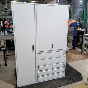 Industrial Steel <b>Tool</b> <b>Cabinet</b> 9 Drawers Keyed Lock 54cm Width Workshop <b>Storage</b> Unit - Product Image 1