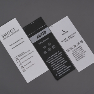 Tùy Chỉnh Thương Hiệu Logo Rửa Chăm Sóc Satin Nhãn Cho Hàng May Mặc Gấp Trung Tâm Có Thể Giặt In Ấn Phụ Kiện Cho Quần Áo Trang Phục - Product Image 1