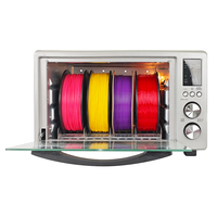 Nouvelle boîte de séchage de filament d'imprimante 3D en aluminium 4 rouleaux FD01 PRO hermétique chauffée USB résistante à l'humidité avec surveillance en temps réel PLA