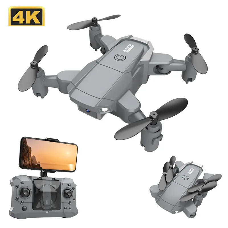 KY905 قابلة للطي البسيطة بدون طيار 4K كاميرا حقيبة للتخزين كاميرا بدون طيار RC نانو جيب لعبة طائرة للأطفال ألعاب التحكم في الراديو