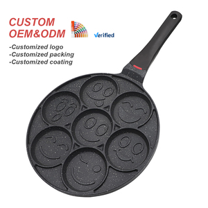 Sanlang Nhà Máy Bán Buôn Cao Cấp Die Cast Nhôm <span class=keywords><strong>Pancake</strong></span> Pan Vỉ Nướng Không Dính Smiley <span class=keywords><strong>Pancake</strong></span> Khuôn Cho Trẻ Em - Product Image 1