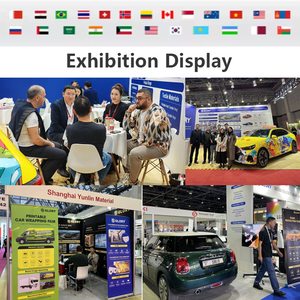 Vinilo Polimérico de Fibra de Carbono de 8mil TPU para Envoltura de Automóviles, Rojo <span class=keywords><strong>Escarlata</strong></span>, Estilo Ejecutivo, Antivaho, Visibilidad Clara, Brillante - Product Image 5