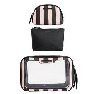 Nouvelle trousse de maquillage de voyage portable de haute qualité en cuir de grande capacité en <span class=keywords><strong>PVC</strong></span> - Product Image 2