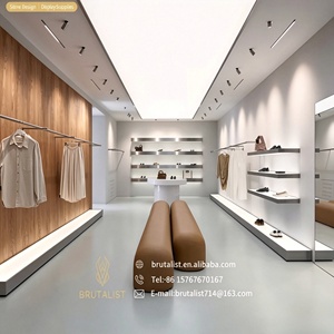Présentoir de Luxe pour Magasin de Vêtements Féminins, Décoration Personnalisée pour Boutiques de Vêtements Féminins, Idéal pour la Rénovation de Magasins de Vêtements - Product Image 2